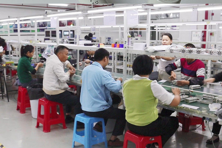 SHENZHEN KLESMAN TECHNOLOGY CO LTD निर्माता उत्पादन लाइन