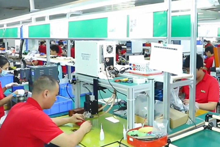 SHENZHEN KLESMAN TECHNOLOGY CO LTD निर्माता उत्पादन लाइन