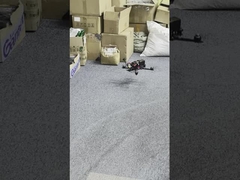 काला 7 इंच का एफपीवी ड्रोन, 45 मिनट का एयरबोर्न समय और 5.8G 1.2G 1.3g 4.9G 2W 3W 5W वीटीएक्स आरसी ड्रोन